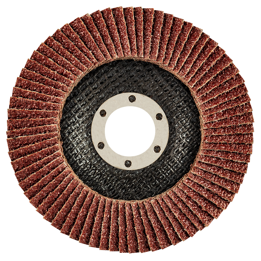 TOP-55H980--Ściernica listkowa 115 x 22.2 mm, K36, elektrokorund, baza z płótna typu C, nasyp pełny