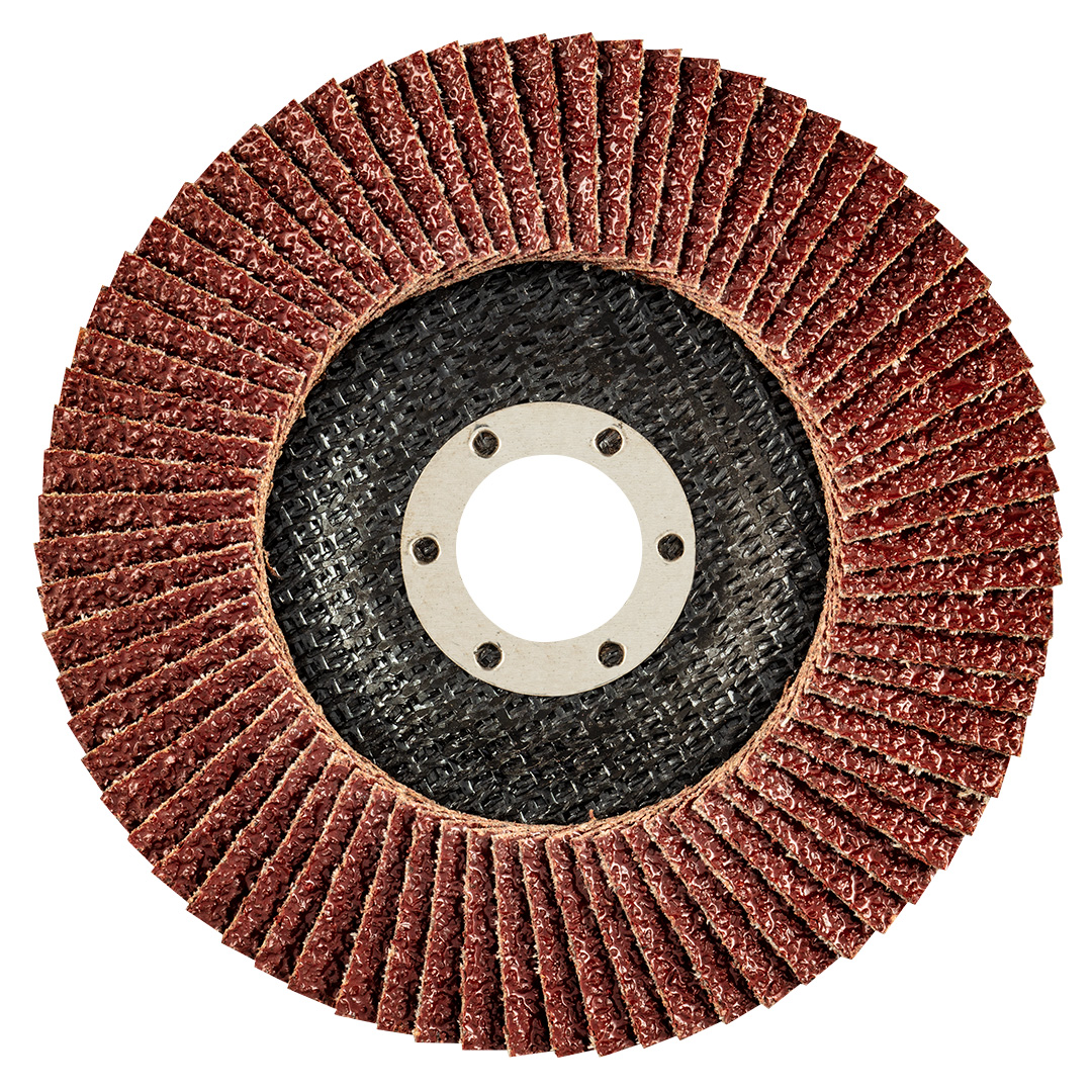 TOP-55H986--Ściernica listkowa 125 x 22.2 mm, K36, elektrokorund, baza z płótna typu C, nasyp pełny