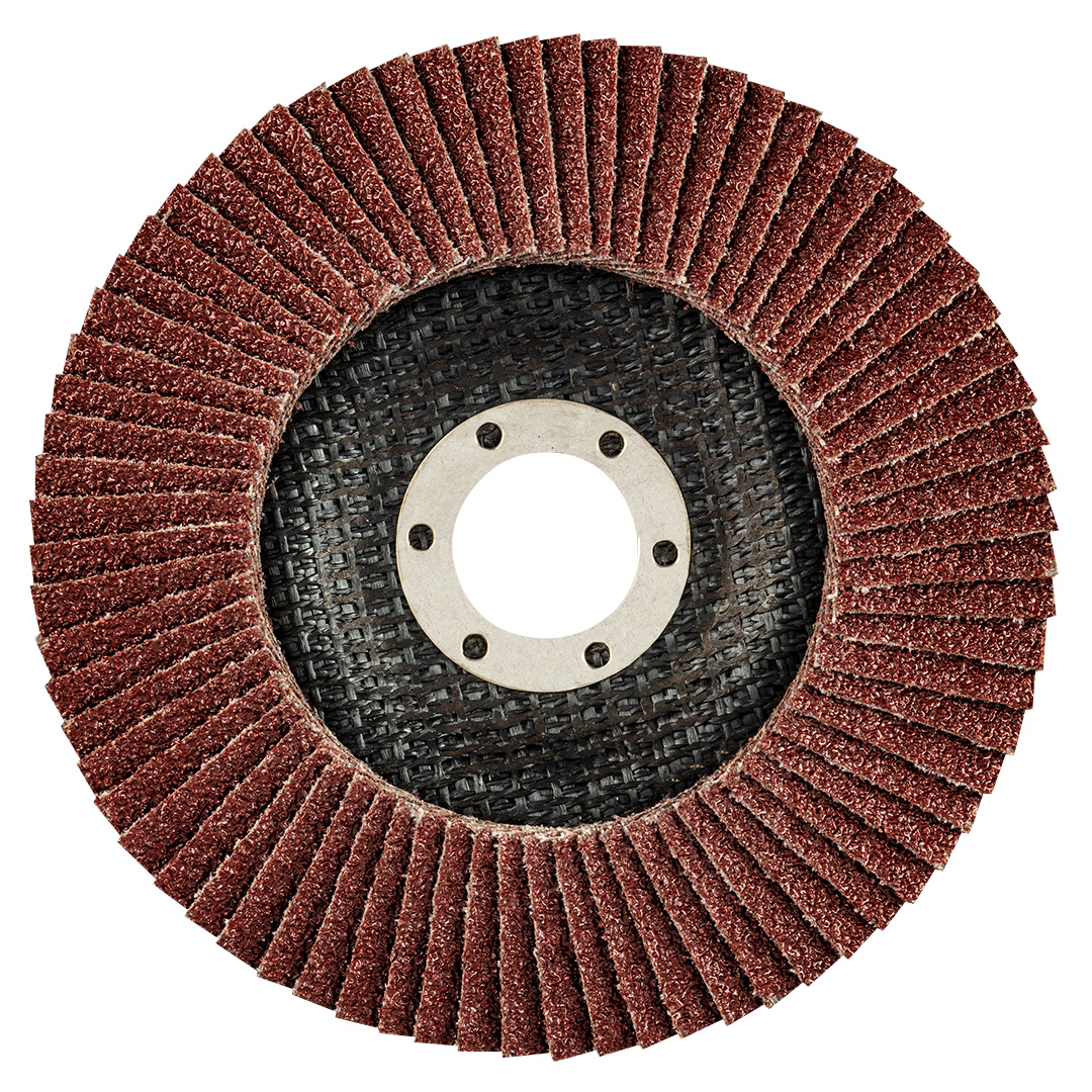 TOP-55H987--Ściernica listkowa 125 x 22.2 mm, K40, elektrokorund, baza z płótna typu C, nasyp pełny