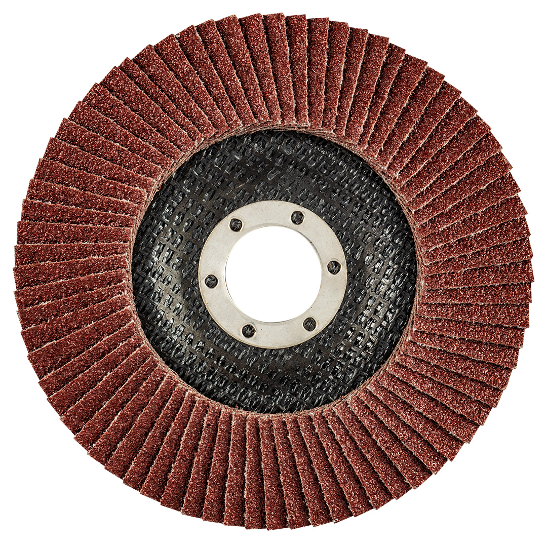 TOP-55H988--Ściernica listkowa 125 x 22.2 mm, K60, elektrokorund, baza z płótna typu C, nasyp pełny