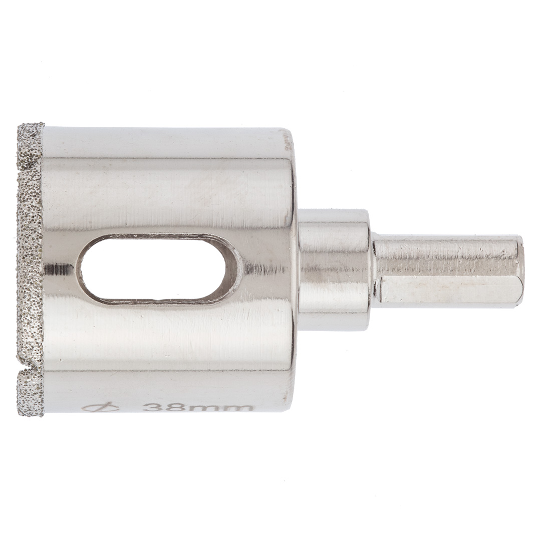 TOP-57H290--Wiertło diamentowe do gresu 38 mm, maksymalna głębokość wiercenia 30 mm