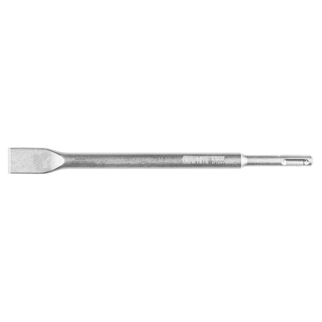 TOP-57H555--Dłuto SDS Plus płaskie samoostrzące, szerokość 20 mm, średnica trzpienia 14 mm, długość 250 mm