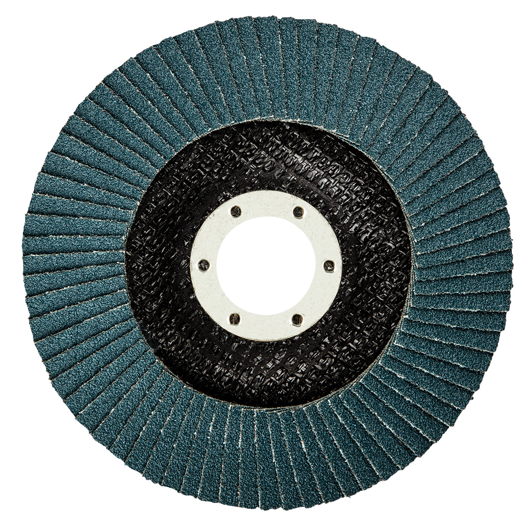 TOP-57H837--Ściernica listkowa 115 x 22.2 mm, K80, cyrkonowa, baza z płótna typu X, nasyp pełny