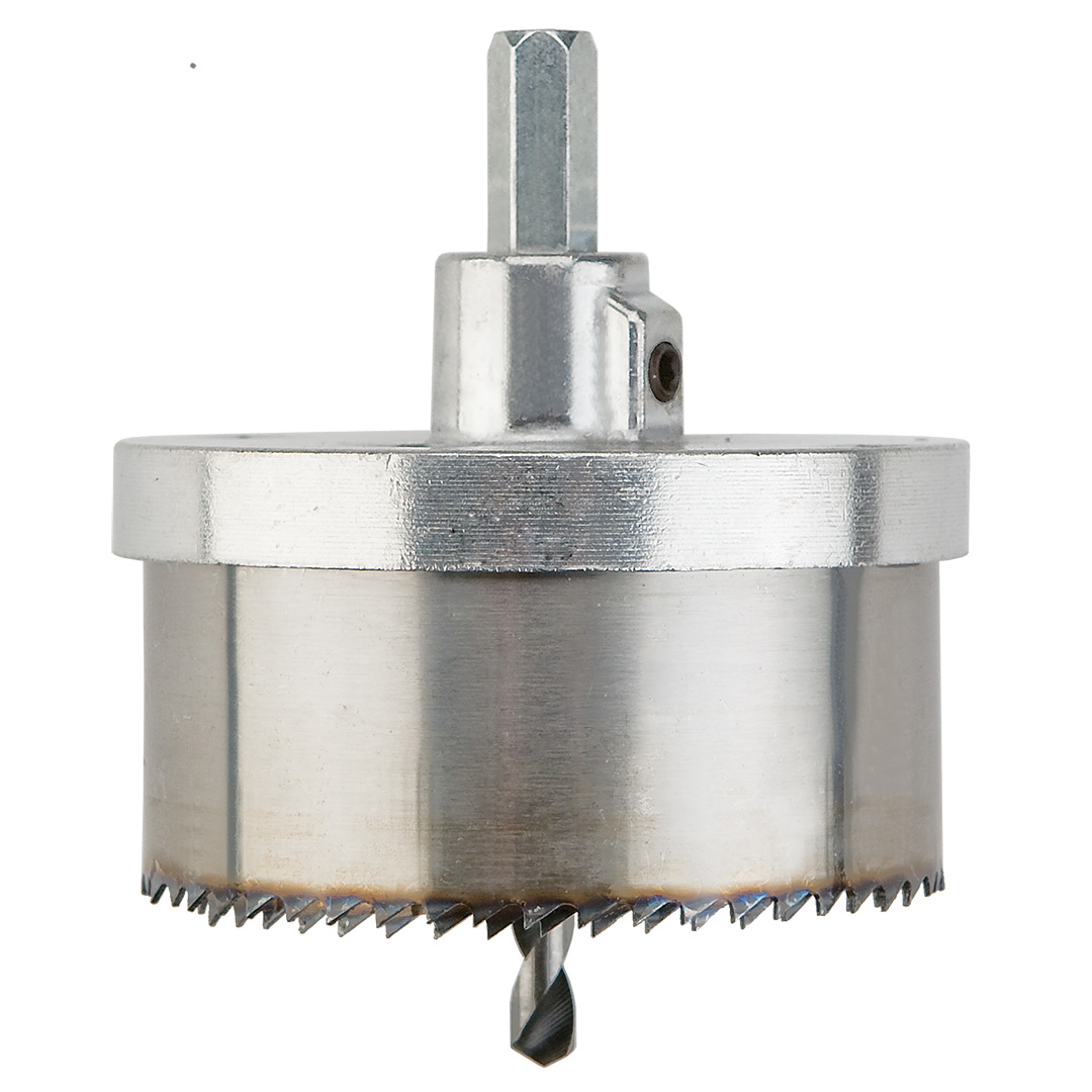 TOP-57H957--Otwornica do drewna, tworzyw, aluminium, hartowane zęby, maksymalna głębokość wiercenia 30 mm, zestaw 5 szt., 28, 35, 50, 68, 75 mm