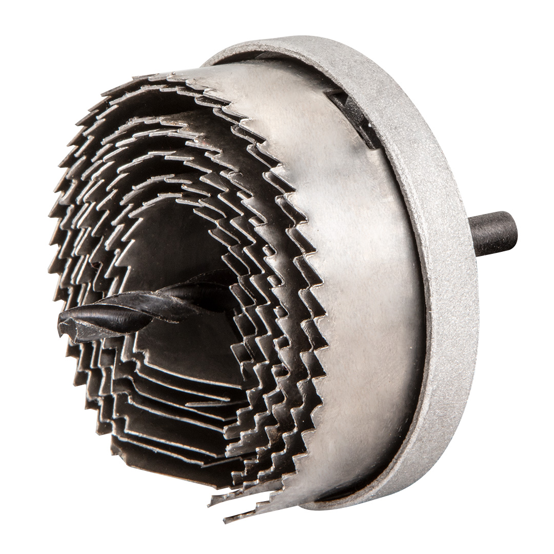 TOP-60H971--Otwornice 26-63 x 20 mm, zestaw 7 szt., 26, 32, 38, 45, 50, 56, 63 mm