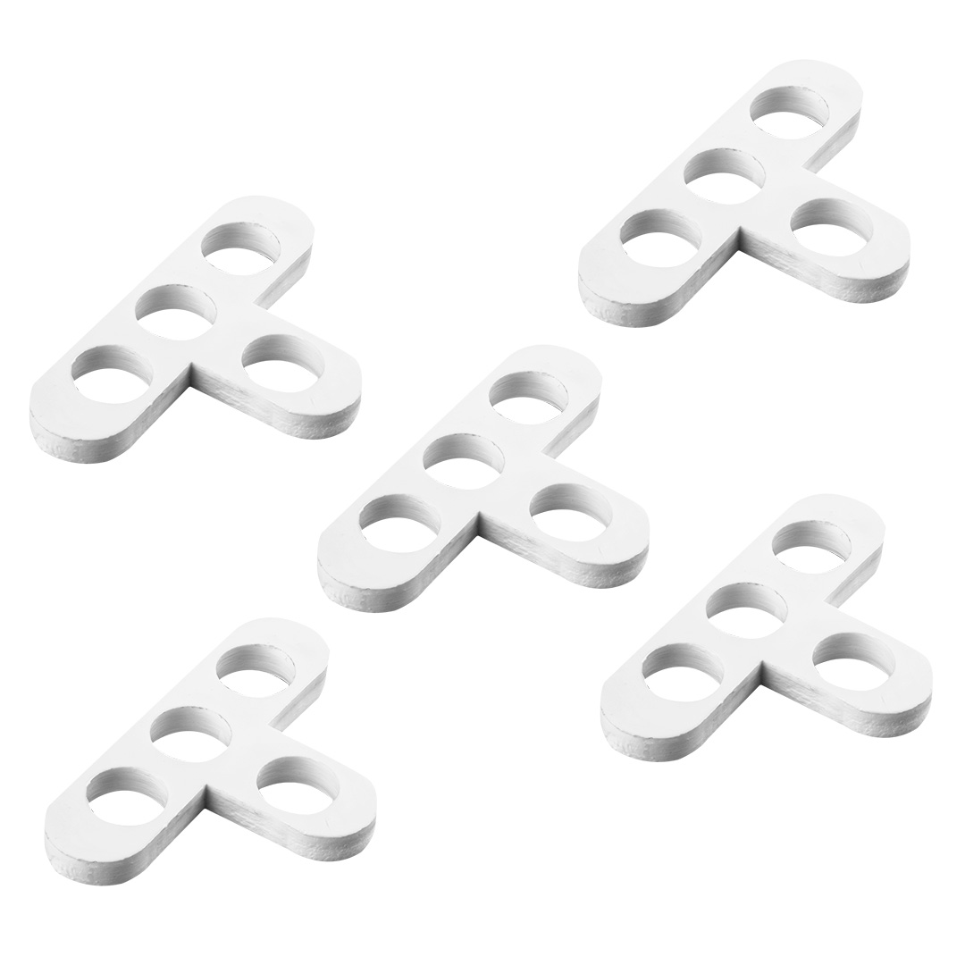 TOP-61-119--Krzyżyki dystansowe T 8,0 mm, 30 szt., plastikowe