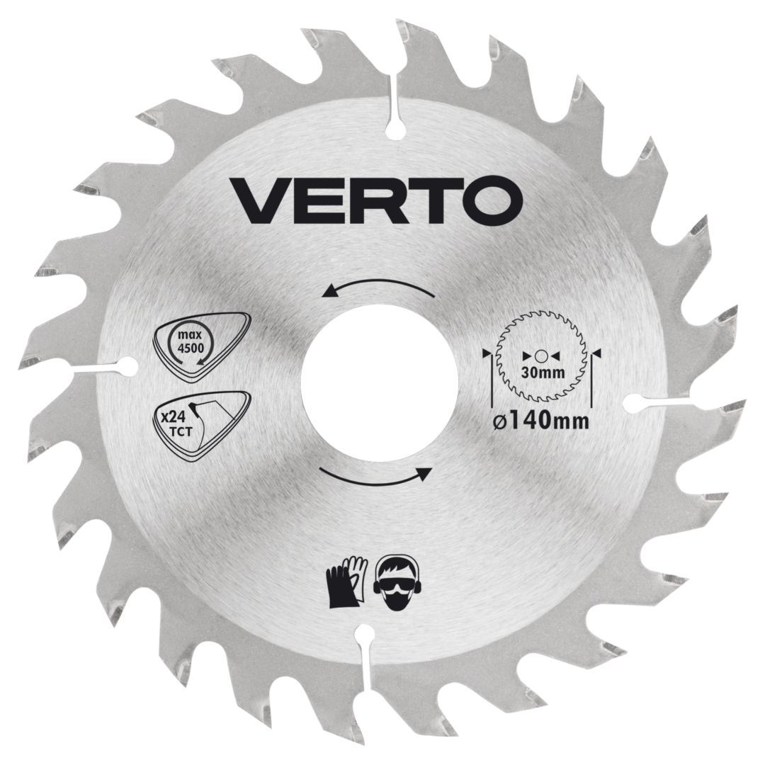 TOP-61H114--Tarcza do pilarki, widiowa, 140 x 30 mm, 24 zęby,  grubość tarczy 1.2 mm, grubość zęba 1.9 mm, redukcje: 30 x 16 mm, 30 x 20 mm, 30 x 25.4 mm
