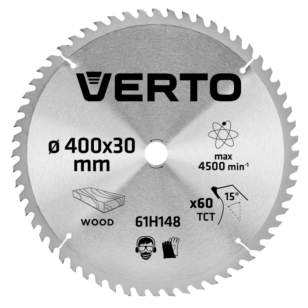 TOP-61H148--Tarcza do pilarki, widiowa, 400 x 30 mm, 60 zębów,  grubość tarczy 2.2 mm, grubość zęba 3.2 mm, redukcje: 30 x 16 mm, 30 x 20 mm, 30 x 25.4 mm