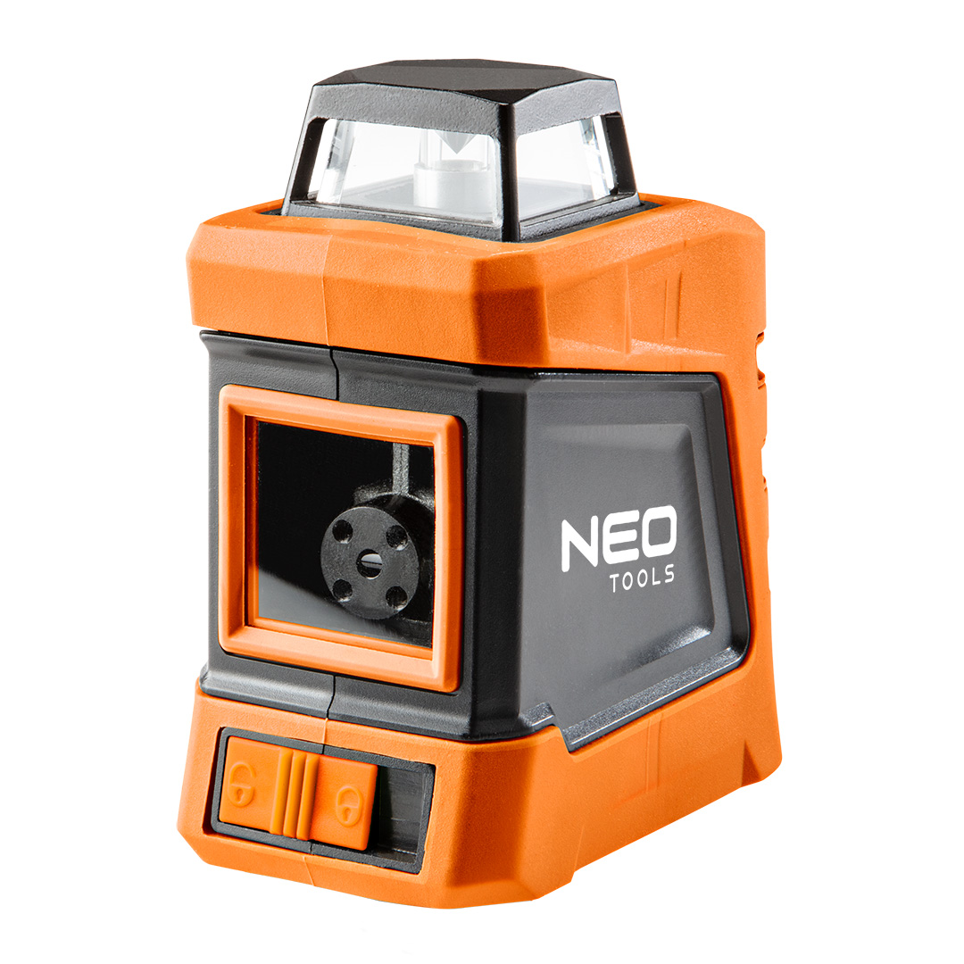 TOP-75-102--Laser płaszczyznowy 15 m, 360° w poziomie, z etui i statywem 1.5 m, zasilanie 3 x AA, linia pozioma, pionowa, krzyżowa, laser płaszczyznowy poziomy, dokładność +/- 0.3 mm/m; długość fali 630-670 nm, 2 klasa lasera,  zakres samopoziomowania 4°, gwint 