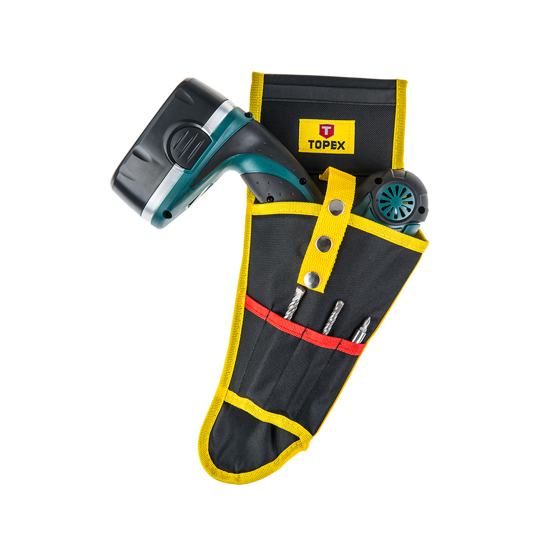 TOP-79R416--Kabura na wiertarkę, 4 przegrody na wiertła