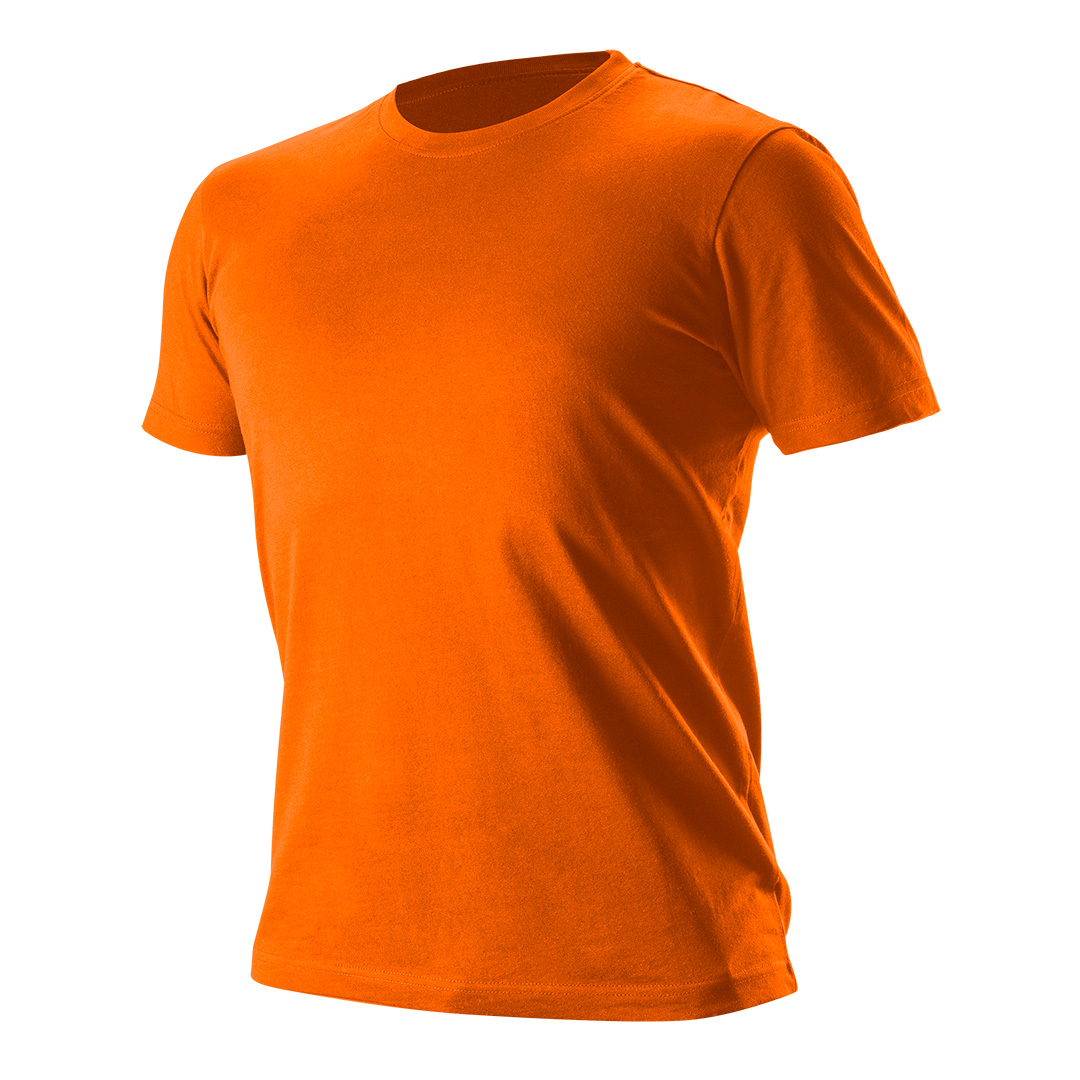 TOP-81-611-S--T-shirt, pomarańczowy, 100% bawełna, 180 g/m2, rozmiar S, CE