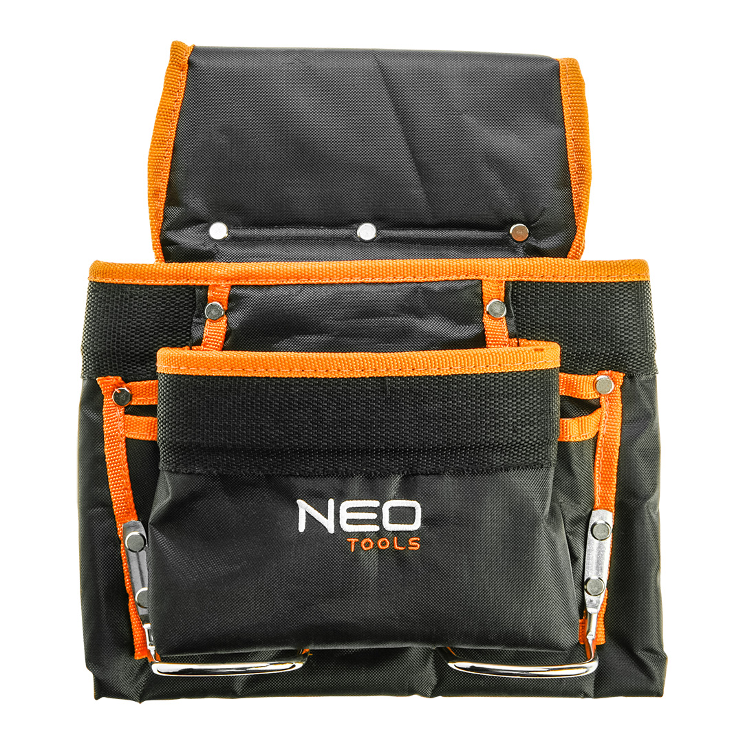TOP-84-334--Kieszeń na narzędzia, 8 przegród, metalowe uchwyty, materiał cordura