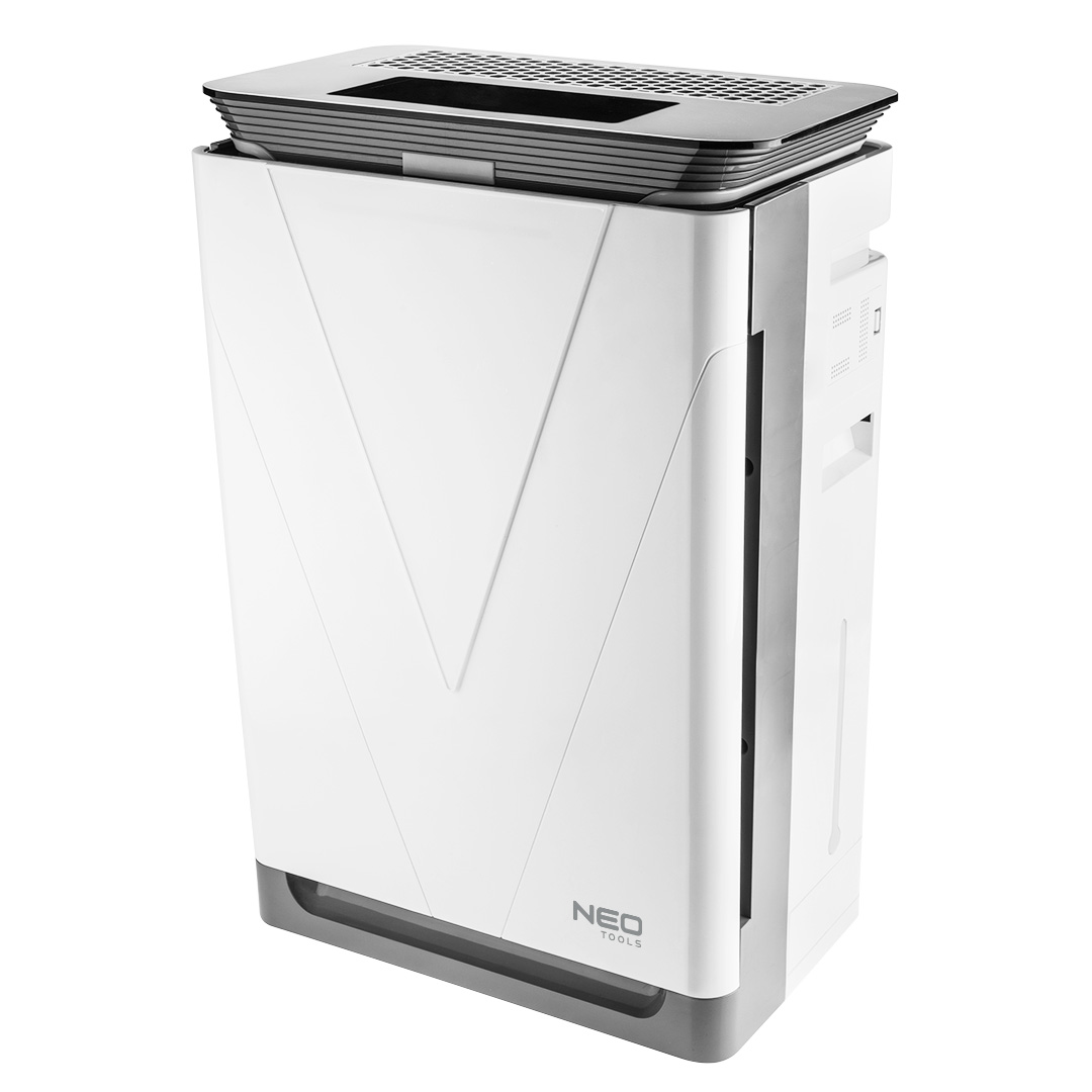 TOP-90-125--Oczyszczacz powietrza 6 w 1, wydajność (CADR) 420 m 3/h, maksymalna powierzchnia pomieszczenia 50 m 2, moc 65W, filty: wstępny, HEPA H11, węglowy, Photocatalyst + lampa bakterio- i wirusobójcza UVC, jonizator powietrza (10 mln jonów/cm3), nawilżacz p