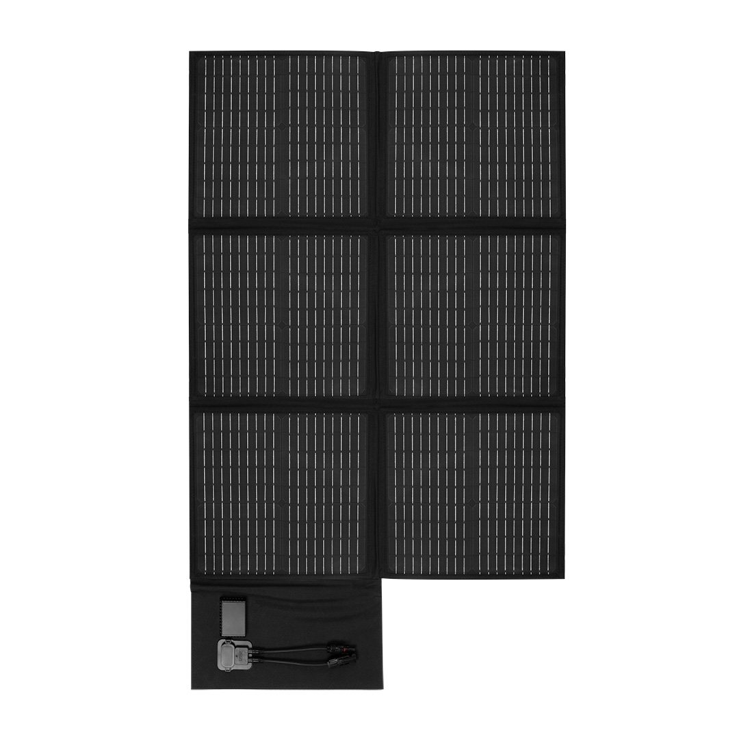 TOP-90-141--Panel słoneczny przenośny 120W, ładowarka solarna; maksymalne napięcie 18V; moc maksymalna 120W; IP64; regulator napięcia; przewód MC4 -  5 m; wyjścia USB; przewody ładowania "krokodylki" 30 cm; wymiary po otwarciu: 1316x762x15 mm; wymiary 