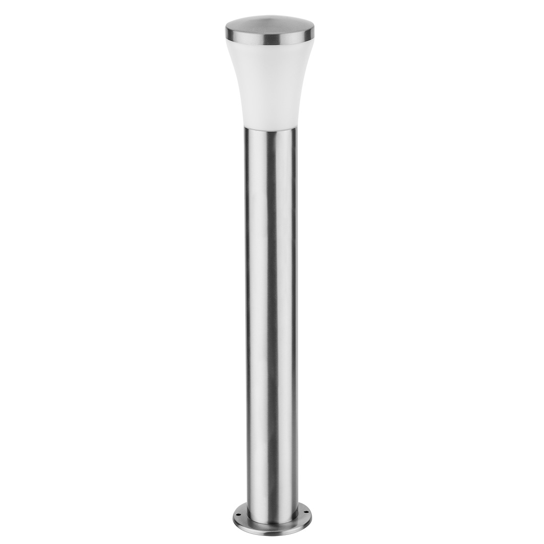 TOP-99-081--Lampa ogrodowa słupek stal nierdzewna, max 13W LED, 220-240V ~50hz, IP44, certyfikat CE i ROHS, wymiar 120x830x118mm, typ żarówki E27 (brak w zestawie)