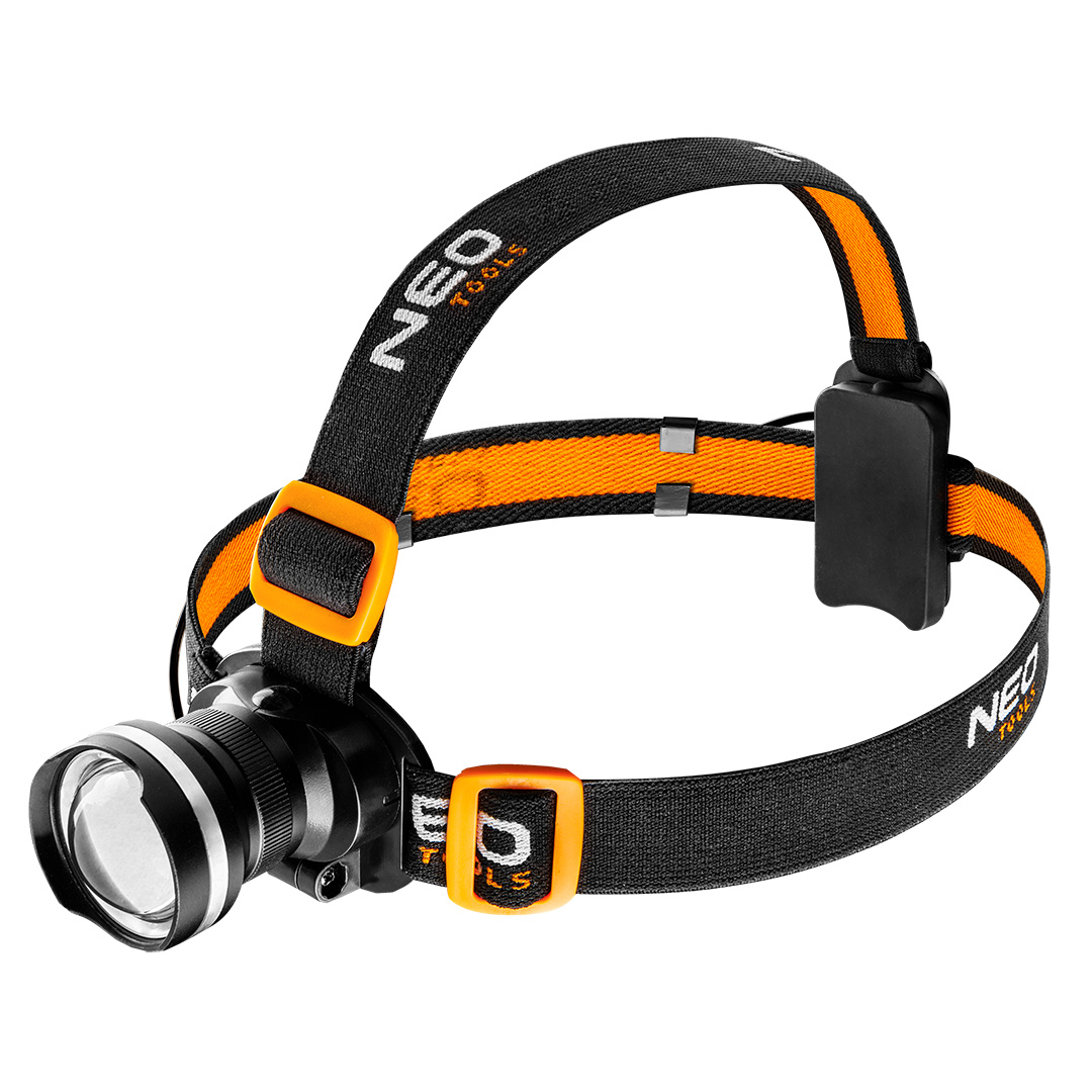 TOP-99-200--5 Wat Cree R5 400 lumenów, zoom, aluminiowa obudowa, ustawiany kąt światła, czas pracy do 5 godzin