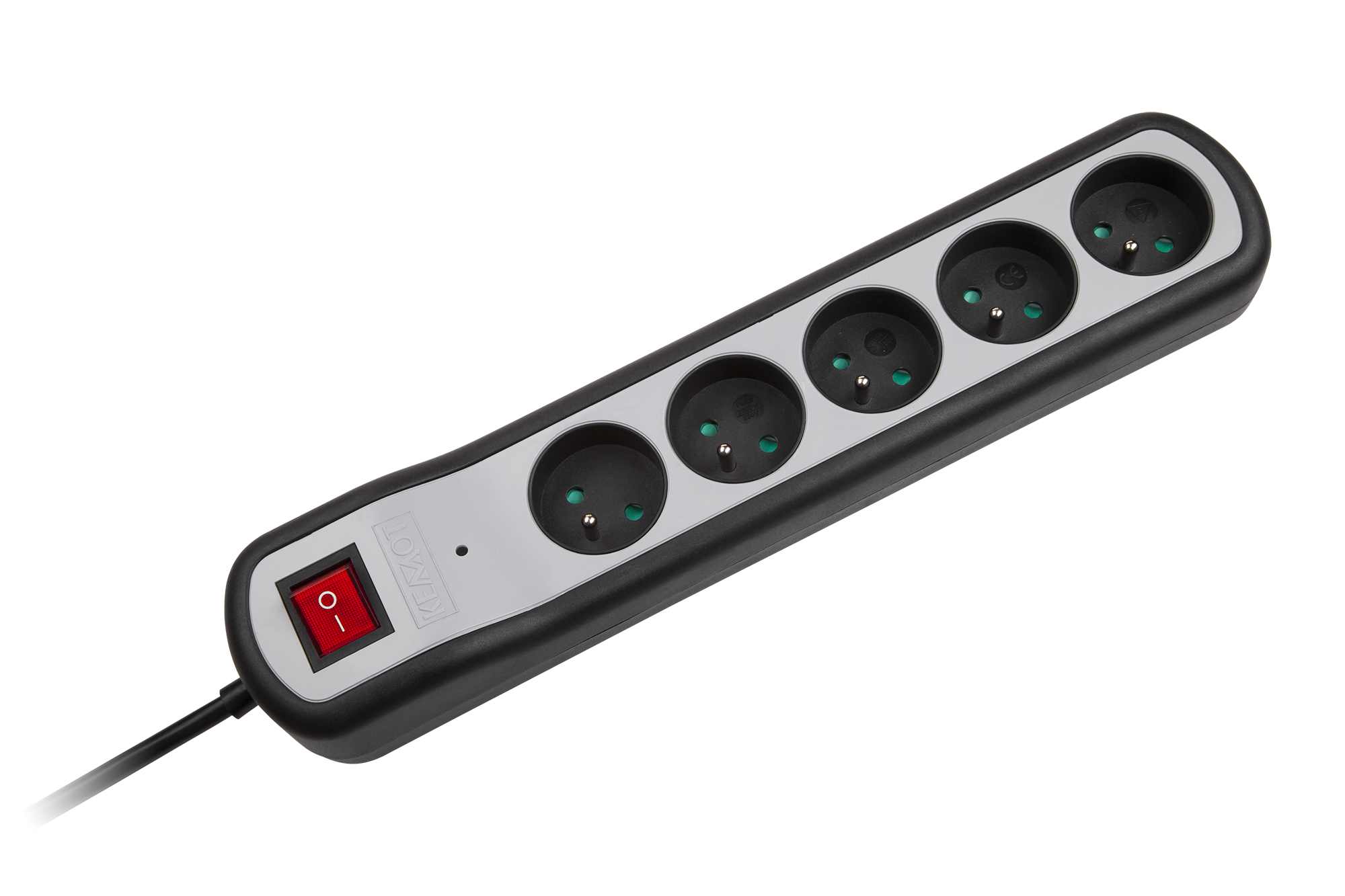 LEC-URZ3063-1,5W--URZ3063-1,5W Listwa zasilająca Kemot 5 gniazd z przełącznikiem (1,5m 3x1,5mm)Listwa zasilająca KEMOT URZ3063-1,5W z&amp;nbsp;pięcioma gniazdami oraz&amp;nbsp;p&amp;oacute;łtorametrowym przewodem to idealne rozwiązanie dla os&amp;oacut