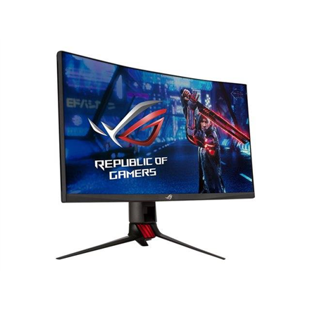 90LM05I0-B01970--ASUS ROG Strix XG27WQ HDR Gaming Monitor Asus HDR Gaming Monitor ROG STRIX XG27WQ 27 ", VA, WQHD, 2560 x 1440 pixels, 16:9, 1 ms, 400 cd/m², Black, HDMI ports quantity 2