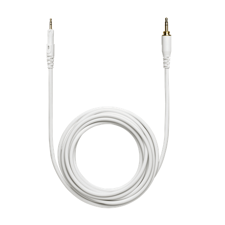 ATPT-M50XCAB3WH--Audio Technica Straight Cable ATPT-M50X White
