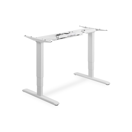 DA-90388--Digitus Desk frame, 170 x 70 x 128 cm, Maximum load weight 125 kg, Metal, White