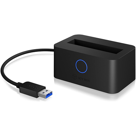 IB-2501U3--Raidsonic Icy Box IB-2501U3 DockingStation for 1x HDD/SSD with integrated USB 3.0 Type-A