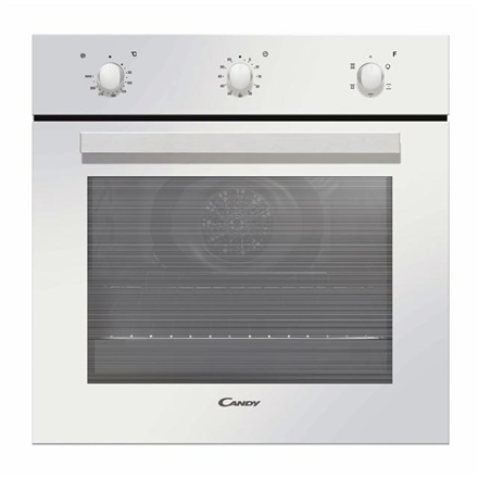 FCP502W/E--Candy Oven FCP502W/E 65 L, Electric, Manual, Rotary knobs, Height 59.5 cm, Width 59.5 cm, White