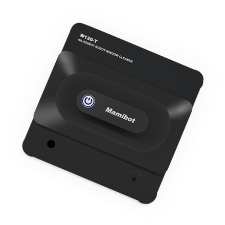 W120-T Black--Mamibot Window Cleaning Robot W120-T Corded, 3000 Pa, Black