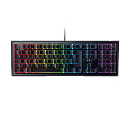 RZ03-03380600-R3N1--Razer Ornata V2, Gaming keyboard, RGB LED light, NORD, Black, Wired