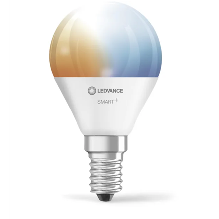 4058075485617--Ledvance SMART+ WiFi Classic Mini Bulb Tunable White 40 5W 2700-6500K E14