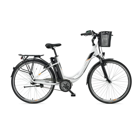 283447--Telefunken Multitalent RC860, City E-Bike, Motor power 250 W, Wheel size 28 ", Warranty 24 month(s), White