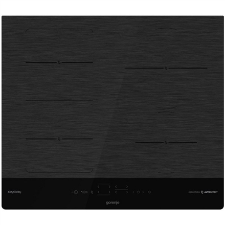 IT643SYB--Gorenje Hob 	IT643SYB Induction, Number of burners/cooking zones 4, Touch, Timer, Black, Display