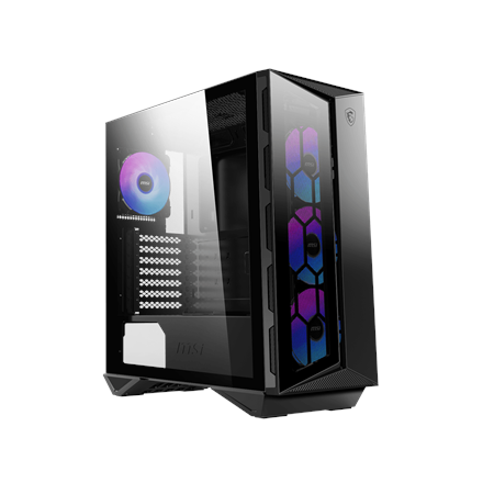 MPG GUNGNIR 110R--MSI MPG GUNGNIR 110R PC Case, Mid-Tower, USB 3.2, Black