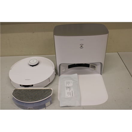 DEEBOT T10 PLUSSO--SALE OUT. Ecovacs DEEBOT T10 PLUS Vacuum cleaner, Robot, Wet&amp;Dry, Max Operating time 260 min, 5200 mAh, White + Auto empty station Ecovacs Vacuum cleaner DEEBOT T10 PLUS Wet&amp;Dry, Operating time (max) 260 min, Lithium Ion, 5200 mAh, Du
