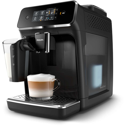EP2231/40--Philips Espresso Coffee maker EP2231/40 Pump pressure 15 bar, Built-in milk frother, Fully automatic, Matte Black