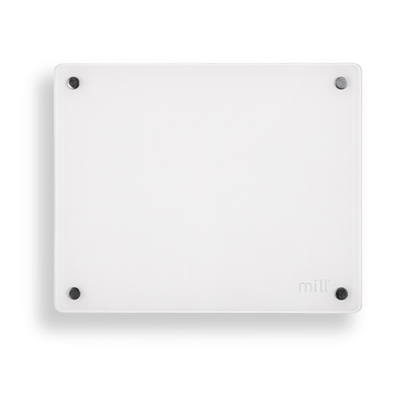 MB250--Mill Heater MB250 Glass Panel Heater, 250 W, Number of power levels 1, Suitable for rooms up to 2-5  m², White
