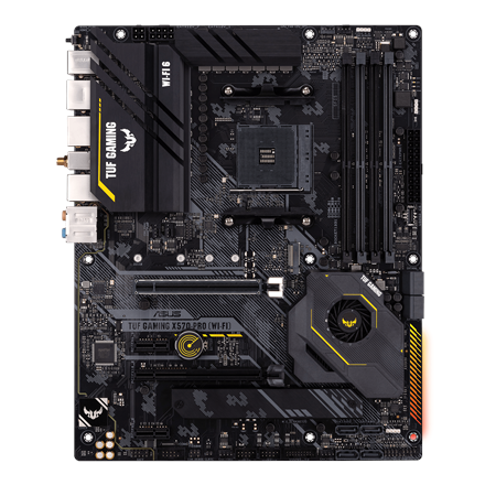 90MB15H0-M0EAY0--Asus TUF GAMING X570-PRO (WI-FI) Processor family AMD, Processor socket AM4, DDR4 DIMM, Memory slots 4, Supported hard disk drive interfaces 	SATA, M.2, Number of SATA connectors 8, Chipset AMD X570, ATX