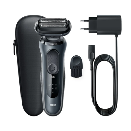 61-N1000s--Braun Shaver 61-N1000s	 Operating time (max) 50 min, Wet &amp; Dry, Black