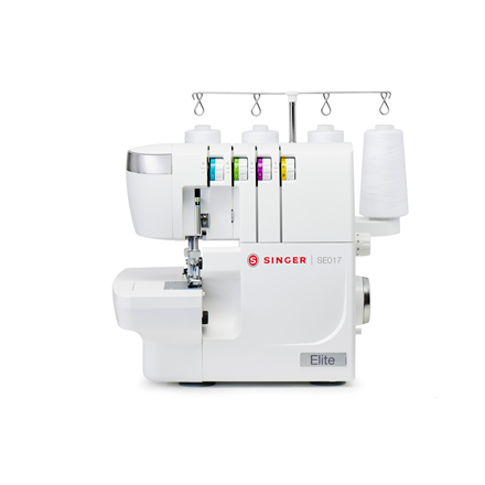 SE017--Singer Sewing Machine SE017 Elite Serger Number of stitches 6, White