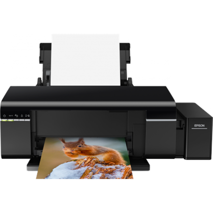 C11CE86401--Epson L L805 Colour, Inkjet, Photo Printer, Wi-Fi, A4, Black