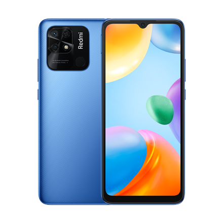 38606--Xiaomi Redmi 10C (Ocean Blue) Dual SIM 6.71" IPS LCD 720x1650/2.4GHz&amp;1.9GHz/64GB/4GB RAM/Android 11/microSDXC/WiFi,BT,4G,MZB0B35EU