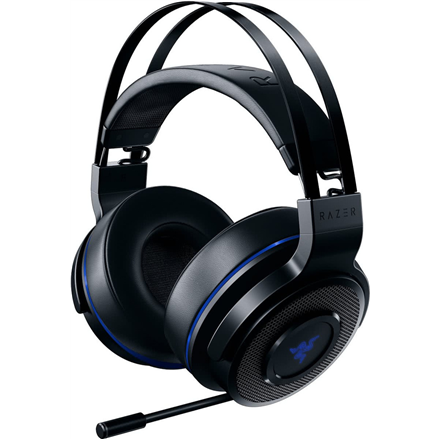 RZ04-02230100-R3M1--Razer Wireless Gaming Headset PS4 and PC,  Thresher 7.1, Black, Built-in microphone, USB