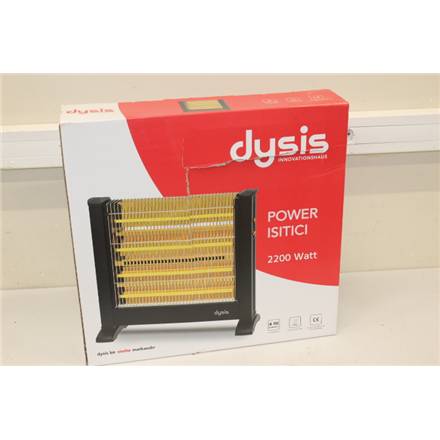 HTR-7432SO--SALE OUT. Simfer DYSIS HTR-7432 Indoor Heater, Power, 2200 W, Quartz - D Serie, Black Simfer Indoor Power Electric Quartz Heater Dysis HTR-7432 Infrared, 2200 W, Number of power levels 4, Suitable for rooms up to 22 m², Black, DAMAGED PACKAGING, N/A