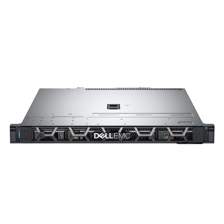 273736304_G--Dell PowerEdge R250  Rack (1U), Intel Xeon, E-2314, 2.8 GHz, 8 MB, 4T, 4C, UDIMM DDR4, No RAM, No HDD, Up to 4 x 3.5", PERC H345, Single, Cabled, Power supply 450 W, On-Board LOM, iDrac9 Basic, Static Rails, No OS, Warranty 36 Basic NBD OnSite m