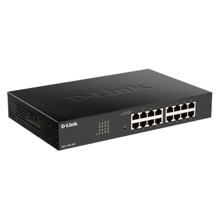 DGS-1100-16V2--D-Link Smart Managed Switch DGS-1100-16V2 Managed, Desktop, Power supply type External, Ethernet LAN (RJ-45) ports 16
