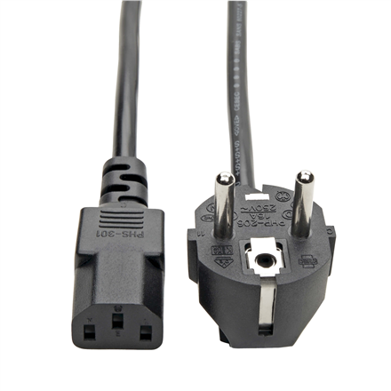 P054-006--Tripp Lite PDU Power Cord P054-006 C13 to Schuko, 10A, 250V, 17AWG, 1.83m