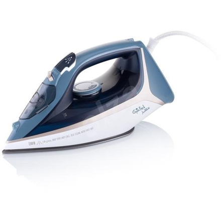GALFAR806--Gallet Iron GALFAR806 Steam Iron, 2200 W, Water tank capacity 300 ml, Continuous steam 40 g/min, White/Blue