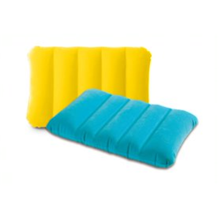 68676NP--Intex Kidz Pillow, 43x28x9 cm, Age 3+, 2 Color Intex Pillows Kidz 2 Colors (Green , Cyan)