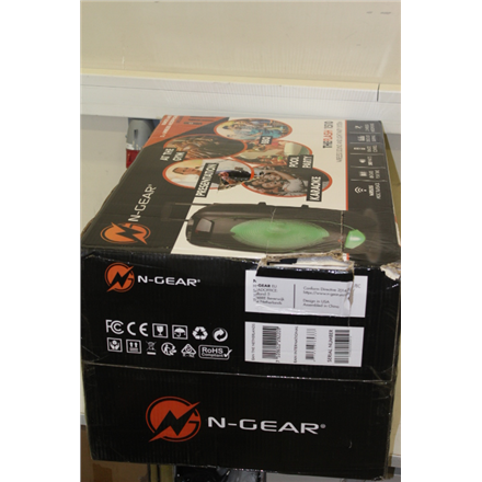 NGear1510SO--SALE OUT.  DAMAGED PACKAGING, DENT GRILL N-Gear Bluetooth Speaker The Flash 1510 30 W, Portable, Wireless connection, Black, Bluetooth