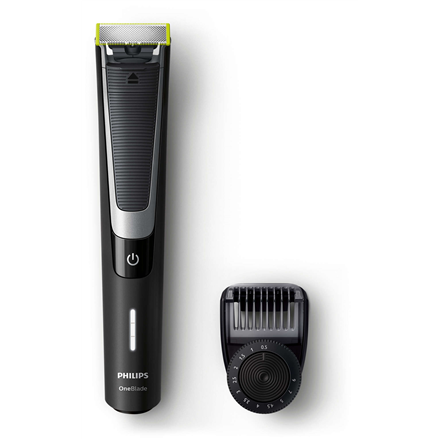 QP6510/20--Philips OneBlade Pro Shaver QP6510/20 Charging time 1 h, Wet use, Lithium Ion, Number of shaver heads/blades 1, Black/Silver