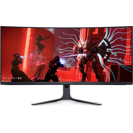 210-BDSZ--Dell Gaming Monitor AW3423DW 34 ", LCD, QHD, 3440 x 1440, 21:9, 0.1 ms, 1000 cd/m², Black, 175 Hz, HDMI ports quantity 2